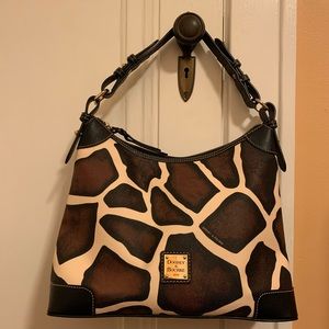 Dooney & Bourke Serengeti Giraffe Print Hobo